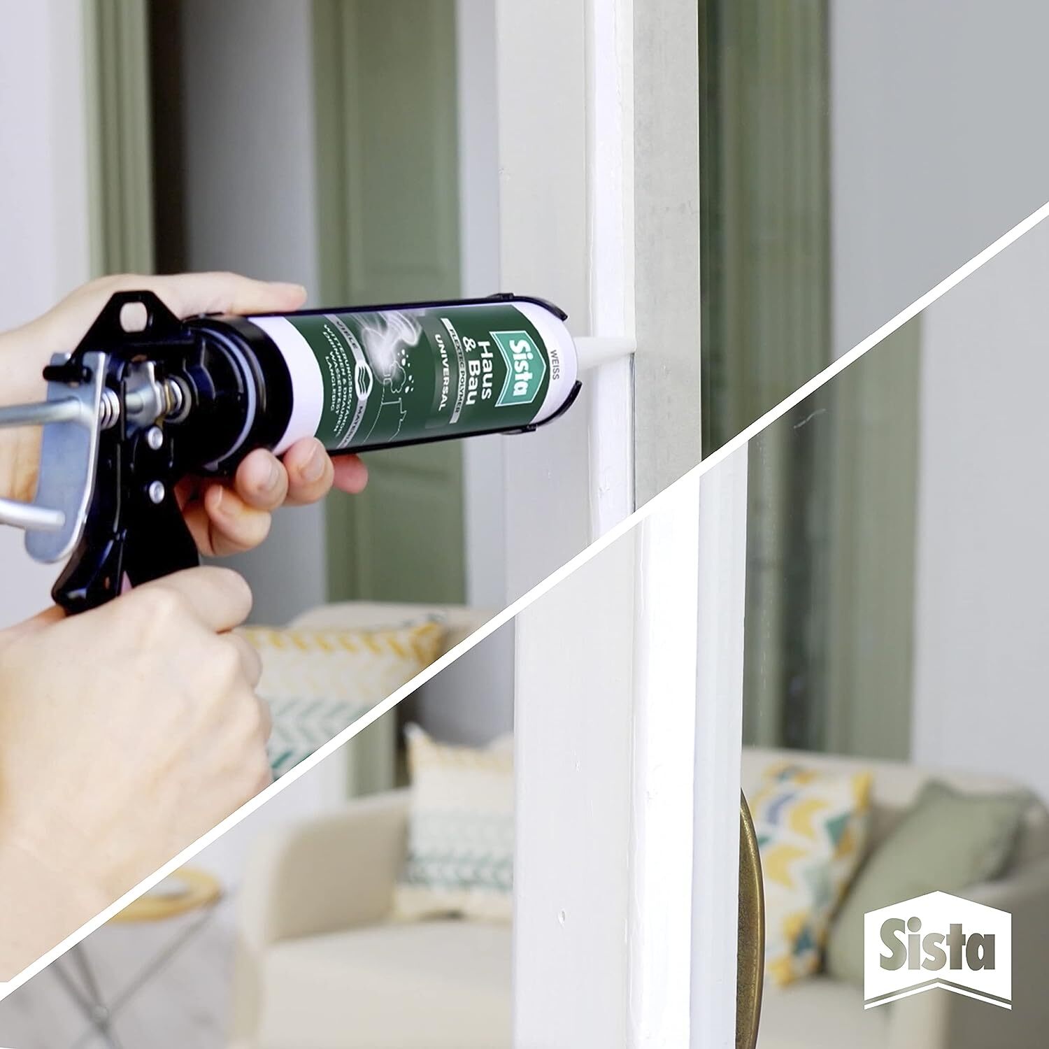 Sista 301818, 280 ml, Für die Nutzung im Innenbereich geeignet, Für die Nutzung im Außenbereich geeignet, Weiß, 1 Stück(e)