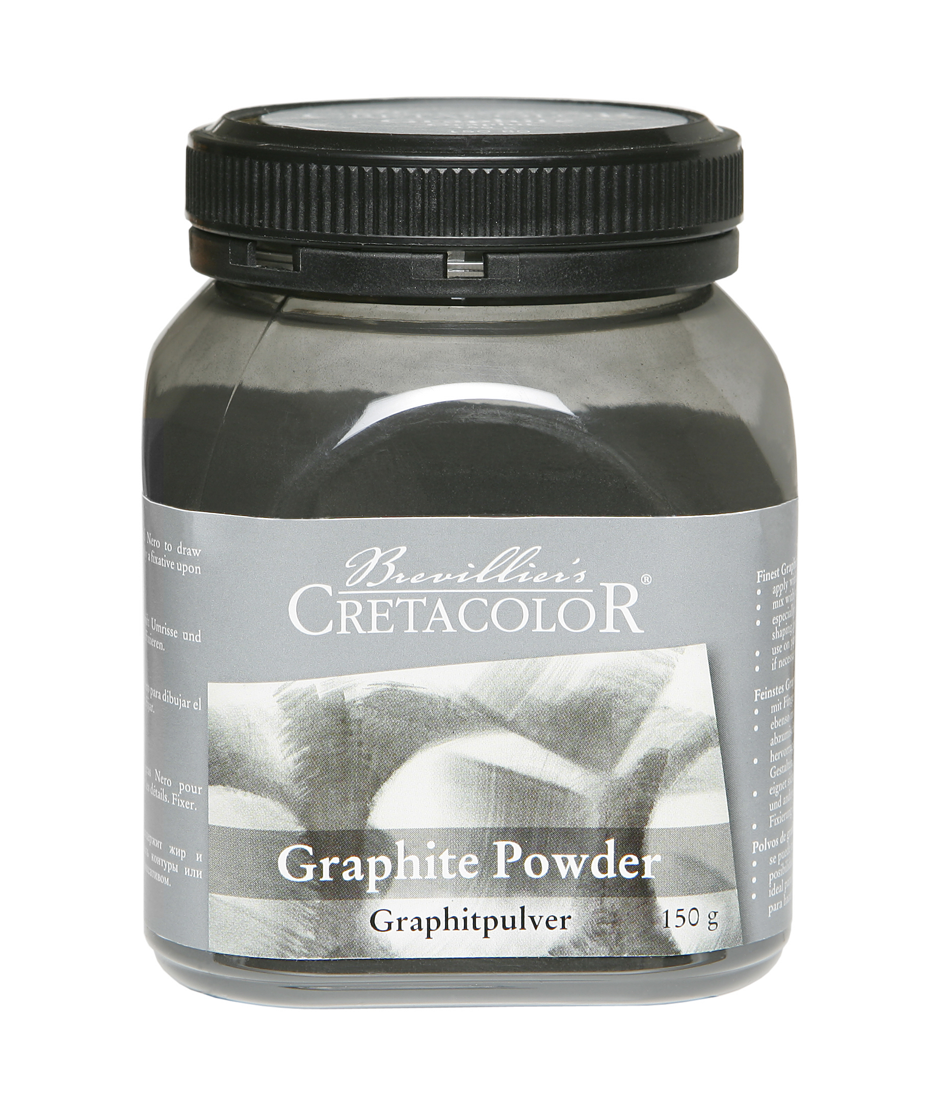 Graphitpulver 99% superfein 19 µm 1000ml Eimer Graphitpulver 99% superfein 19 µm 1000ml Eimer
