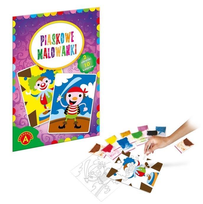 Alexander Sandmalereien - Clown, Pirat 1874 S. 25