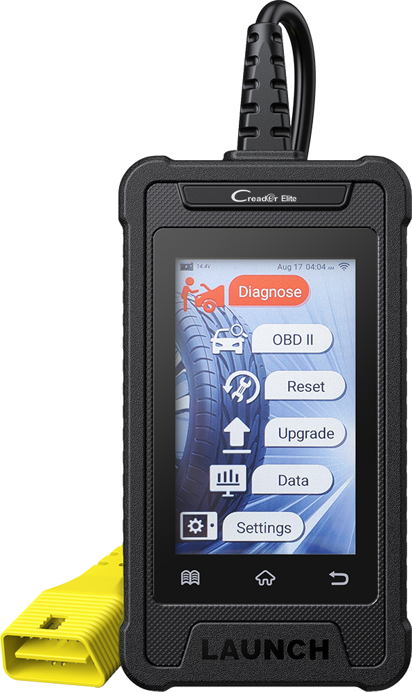 LAUNCH Diagnosegerät CRE300 Diagnosewerkzeug mit vollen OBD2-Funktionen ABS SRS Check Engine Code Reader
