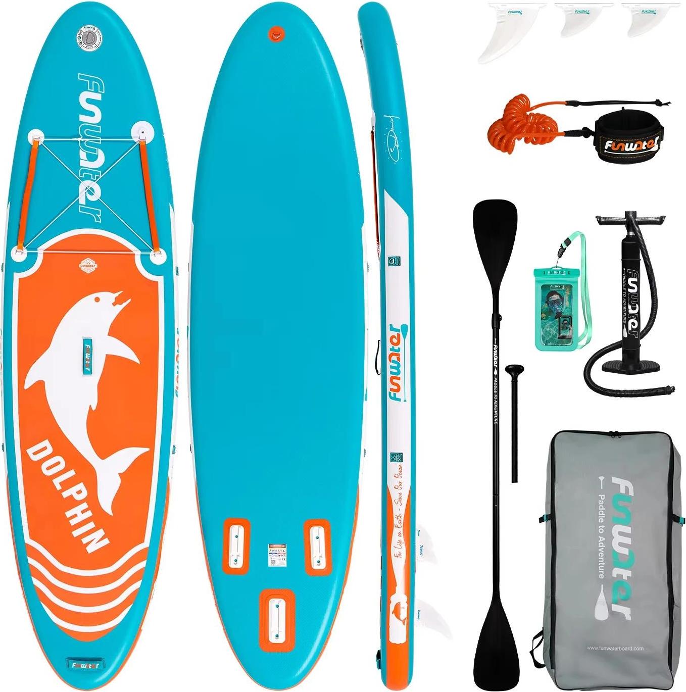 Nafukovací paddleboard, stabilná konštrukcia, kompletný set, SUPFW08C