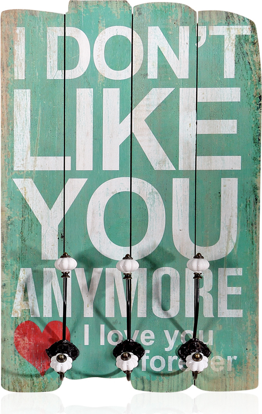 Melko Wandgarderobe 60CM + 3 Kleiderhaken Flur Paneel Jacke Hakenleiste - Like 50003953