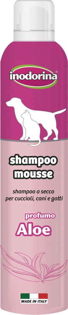 Shampoo für Haustiere Inodorina Aloe Vera 300 ml Schaum S6104398