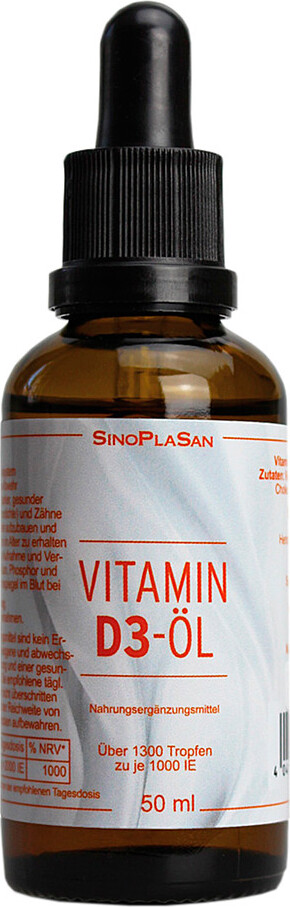 SinoPlaSan AG SinoPlaSan Vitamin D3-Öl, 50 ml Öl 11688703