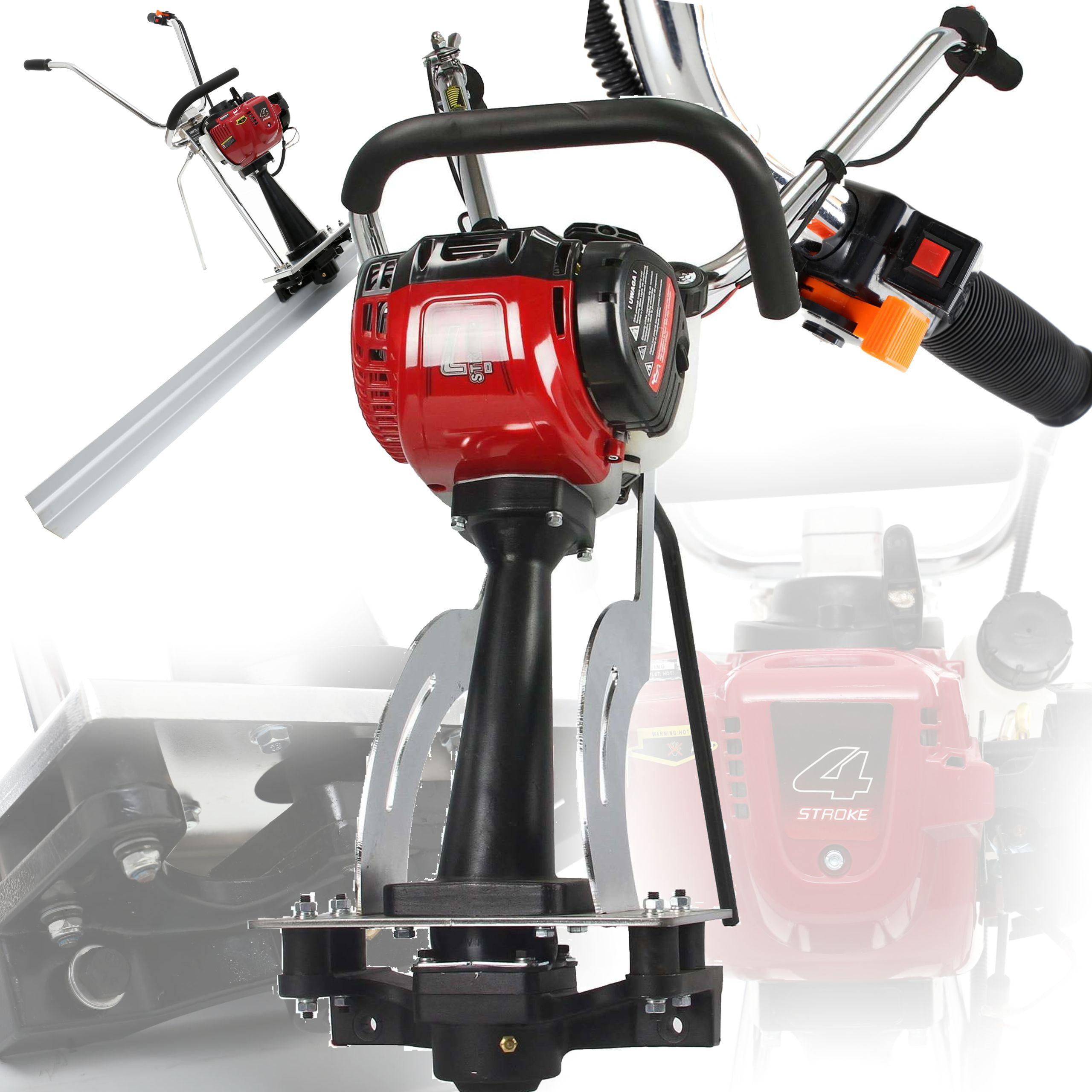 KRAFT&DELE | Diesel-Rüttelplatte, für Betonverdichtung, 1.6kW KD175-2K