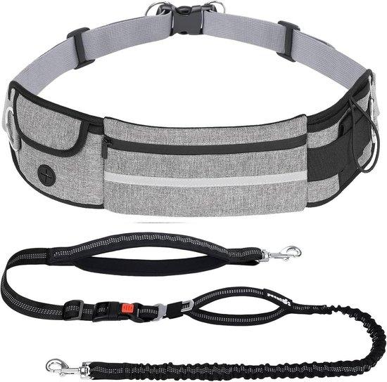 Famanu Joggingleine für Hunde mit Bauchriemen - elastisch, für große und mittelgroße Hunde SHSHOP