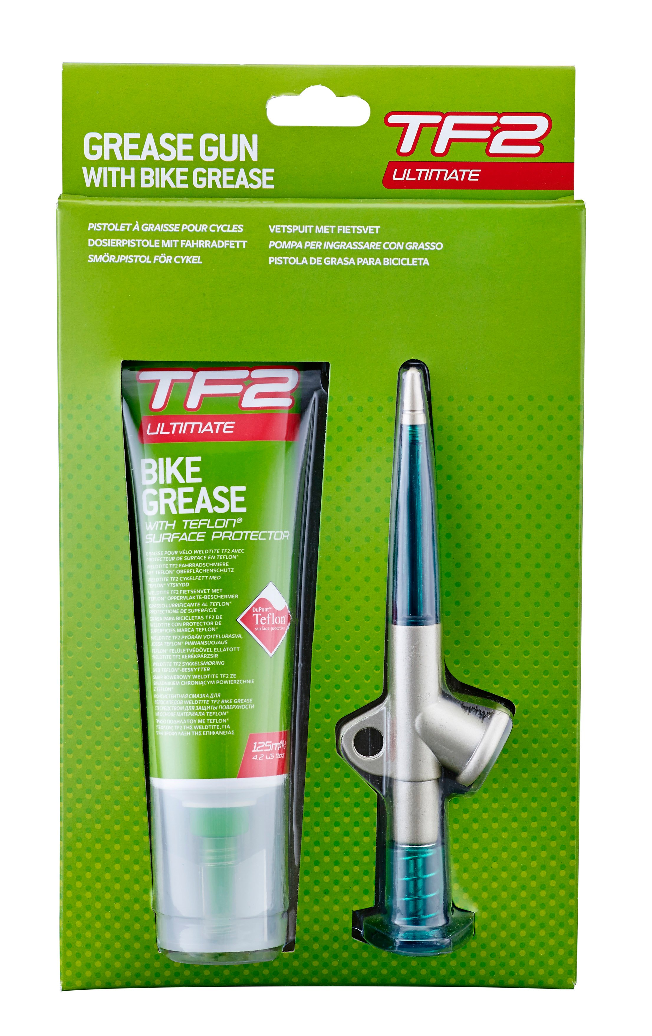 Weldtite-Fettspritze, Fettpistole, Fettspritze, Weldtite-Fettpistole, 125 g Teflon 203140007