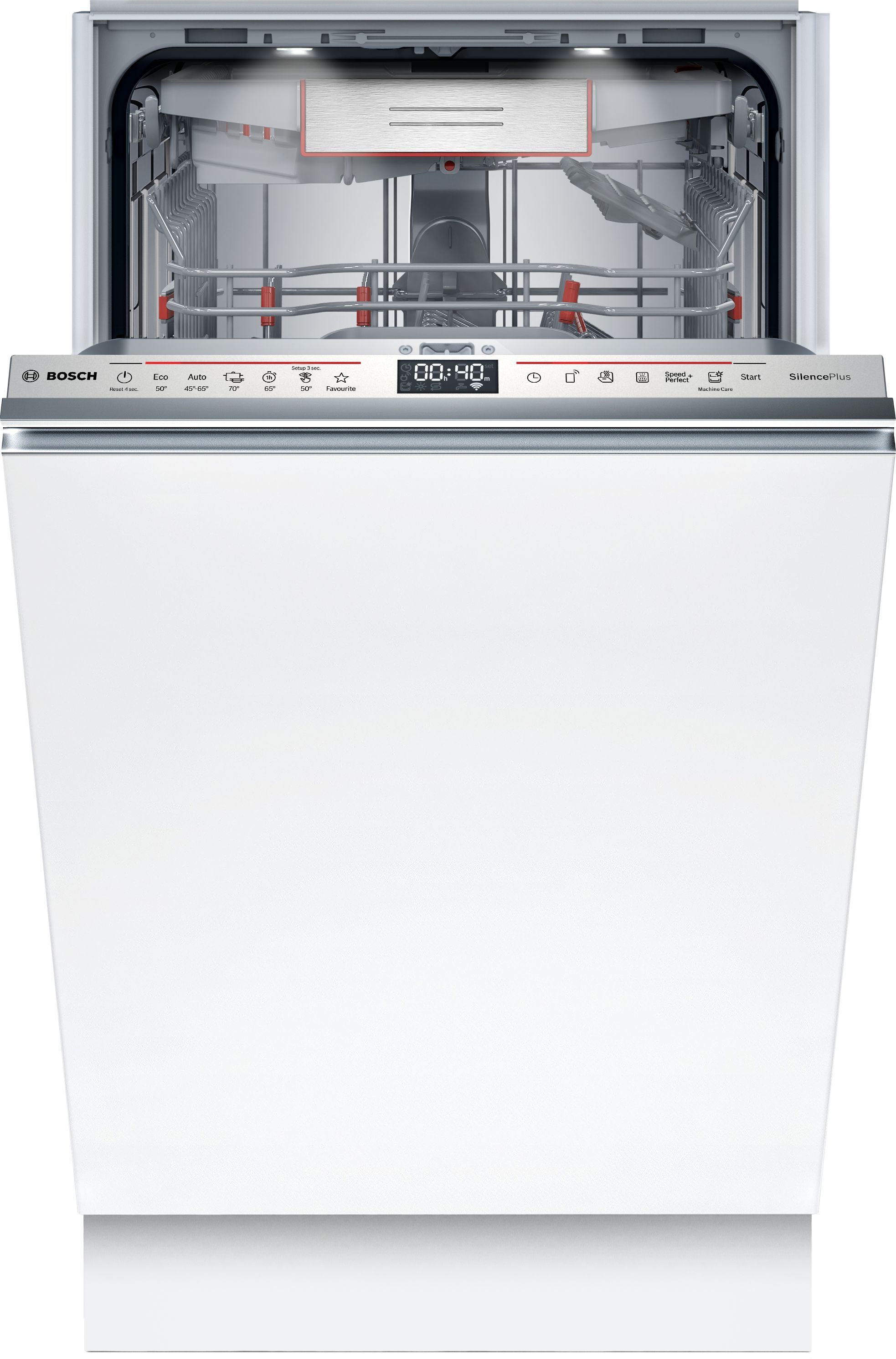Bosch SPV6EMX05E, séria 6, plne integrovaná umývačka riadu, 45 cm