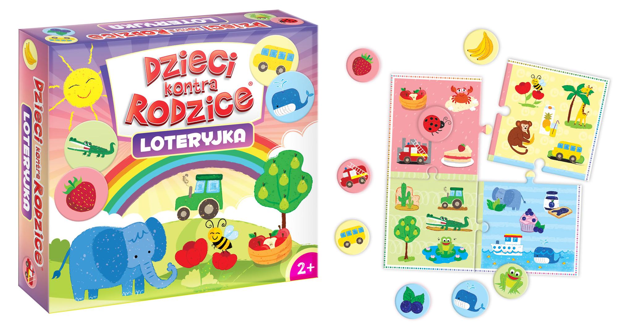 Kangur Kinder gegen Eltern Lotteriespiel 71878
