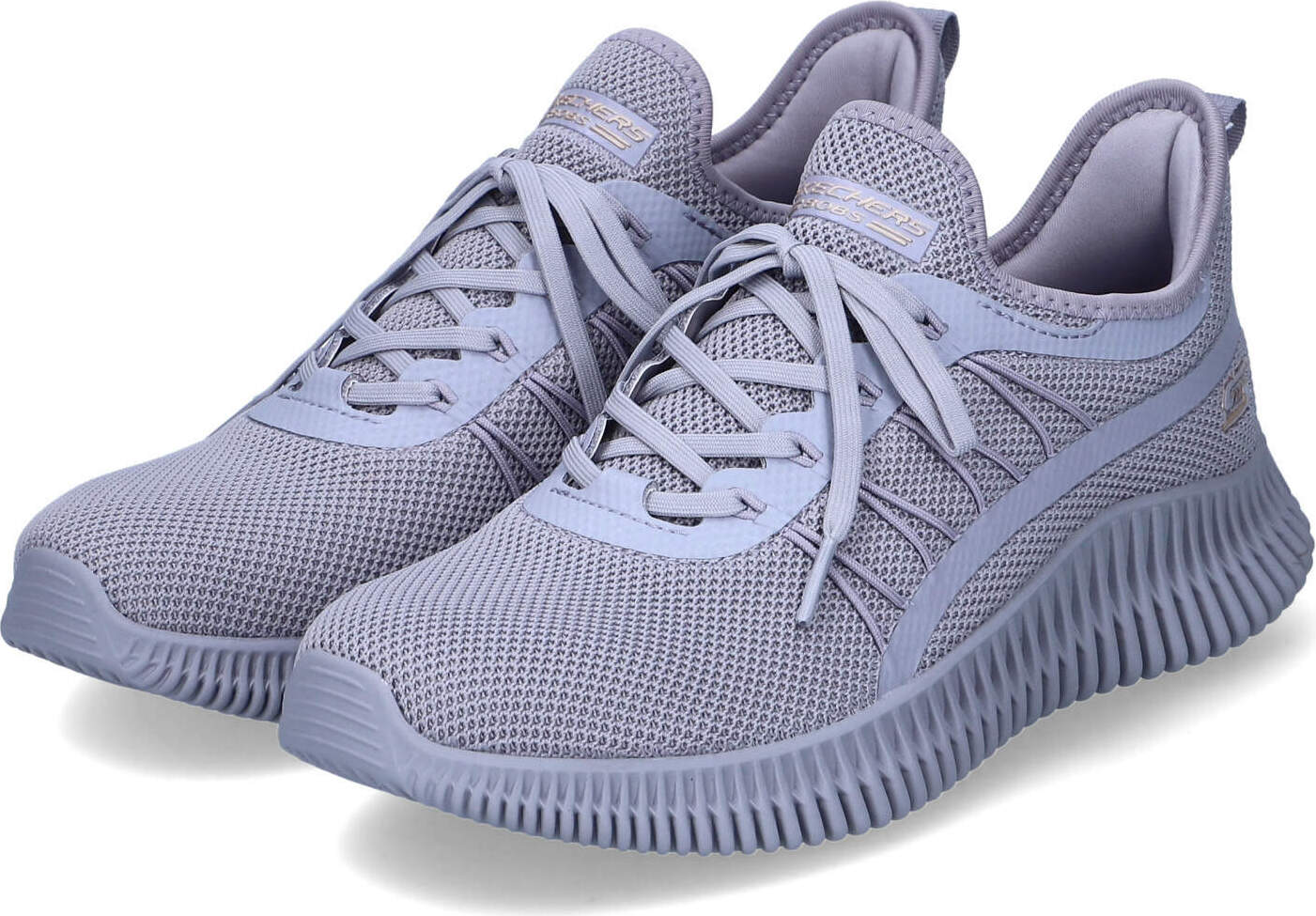 Skechers Damen Low Sneaker/ Slip-On-Sneaker NEW AESTHETICS Lila Textil-Synthetik-Mix Größe: 351/2 117417-QUAL_35,5