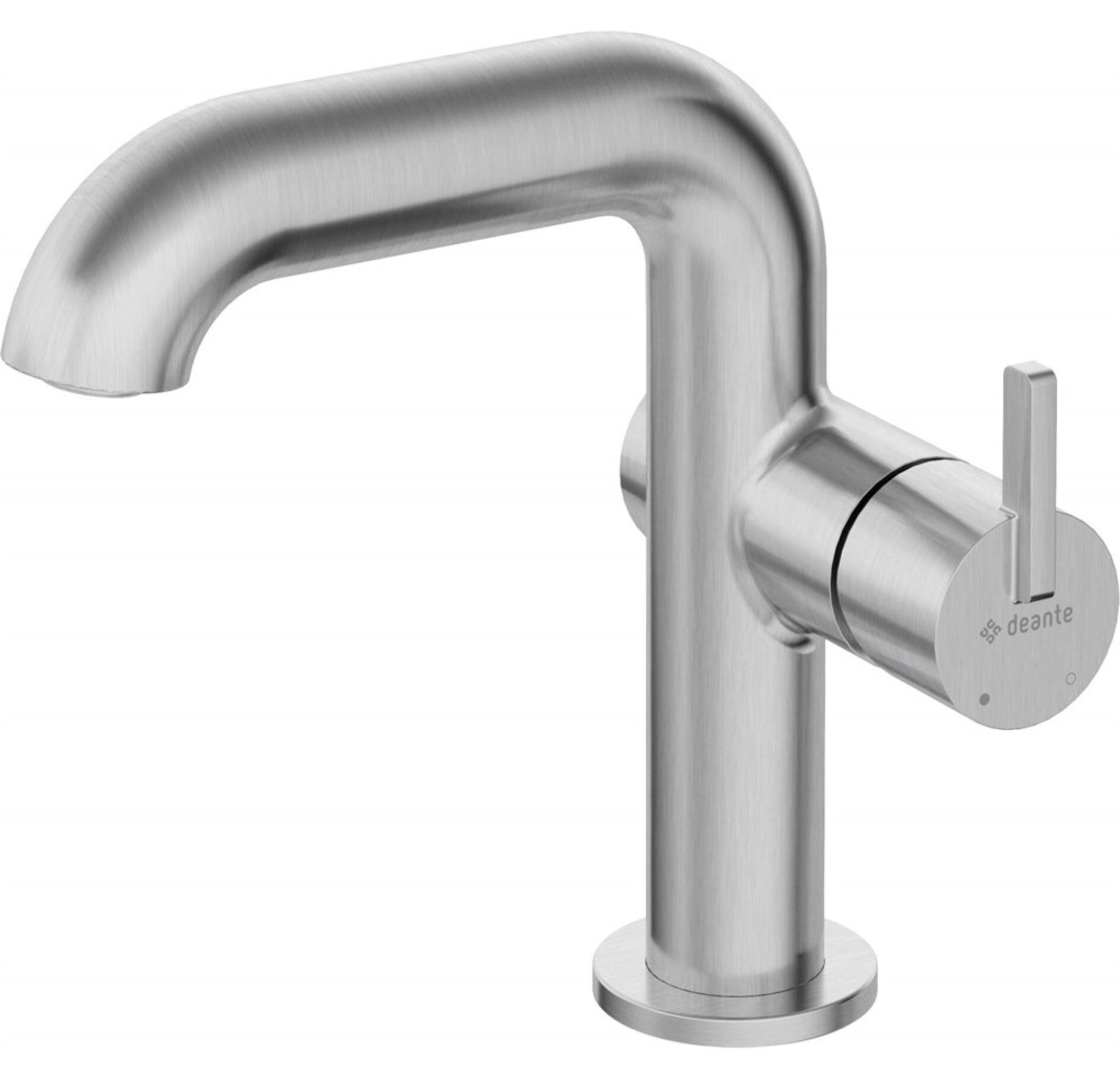 DEANTE Basin mixer with rectangular spout BQS_F24M