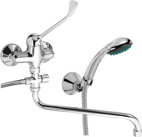 Badarmatur Novaservis Metalia 55 Hebel-Montageplatte 10 cm Chrom + inklusive 55075 226662