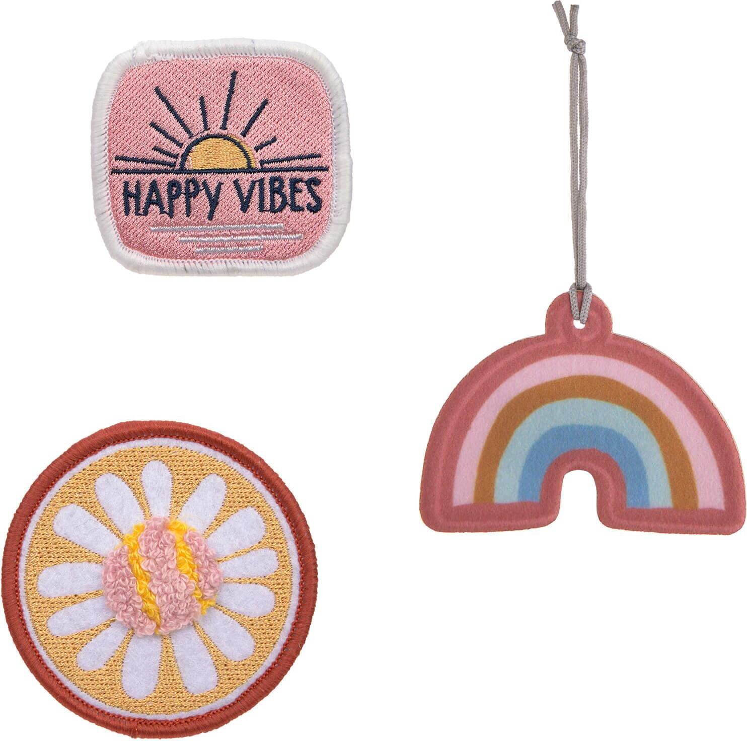 Lässig patches School Patches Set 3-teilig Happy
