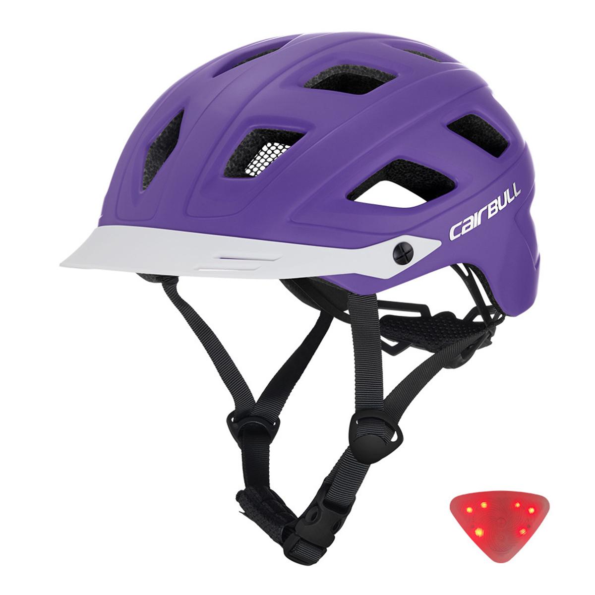 CAIRBULL Fahrradhelm Radhelm MTB Sport Riding Rennrad Protektoren Helm Damen Herren M(52-58CM) Lila