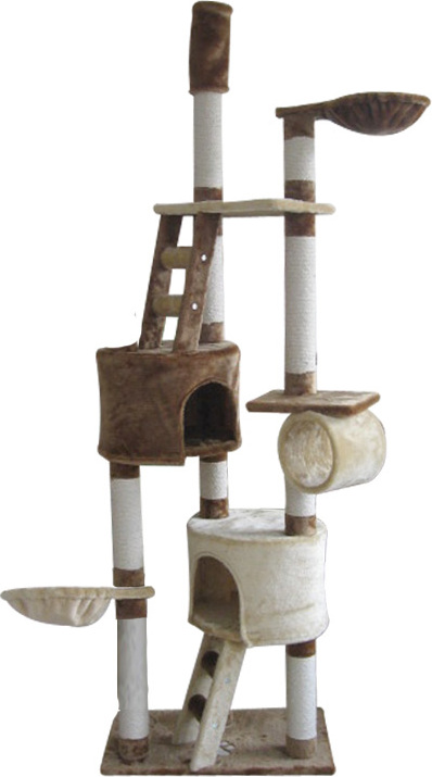 Haushalt International Katzenkratzbaum Maße: 70x40x230 - 260cm
