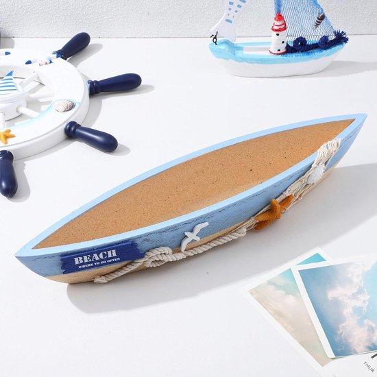 OEM Holzschiff Dekoration für Badezimmer nautisch 2026