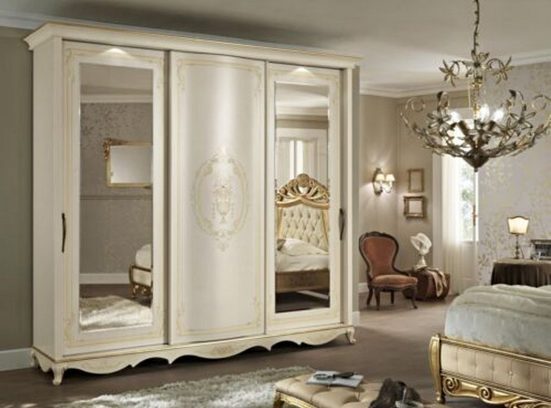 Schrank Massive Holz 288 x 70 x 260 cm JVmoebel