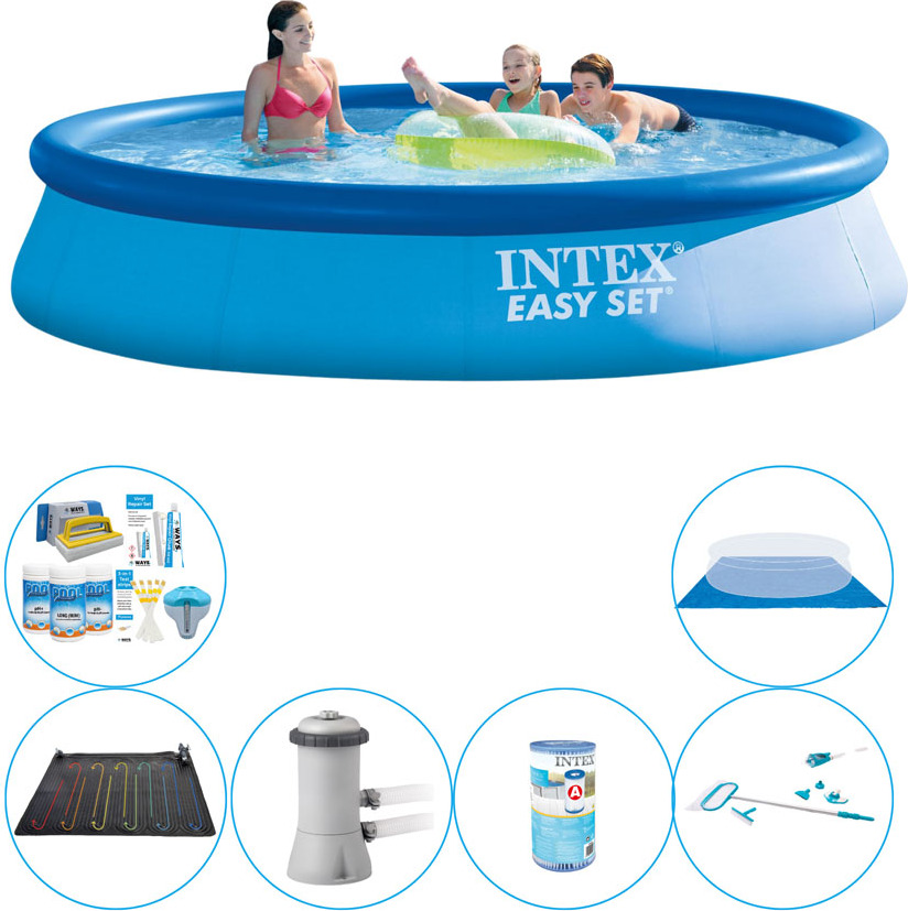 Bazén - 7-dielny - Intex Easy Set Round 396x84 cm