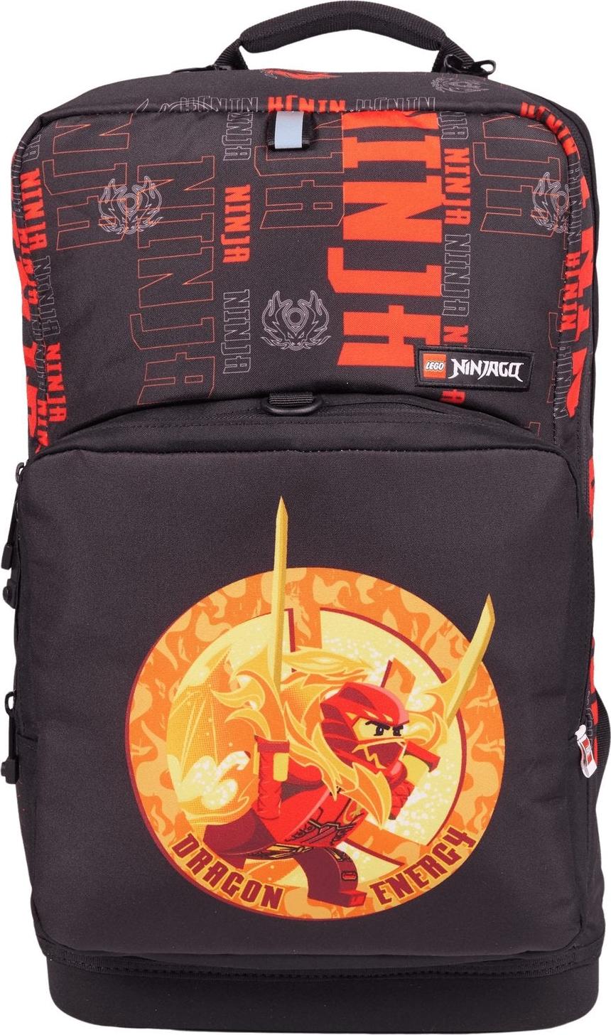 Northix NINJAGO Schultasche mit Drachenenergie-Design, Größe L