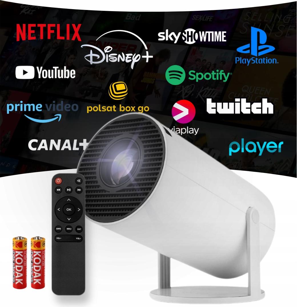 Led Projektor Hy300 Magcubic 4K Full Hd 130 Palcový Wifi Diaľkový Android Tv