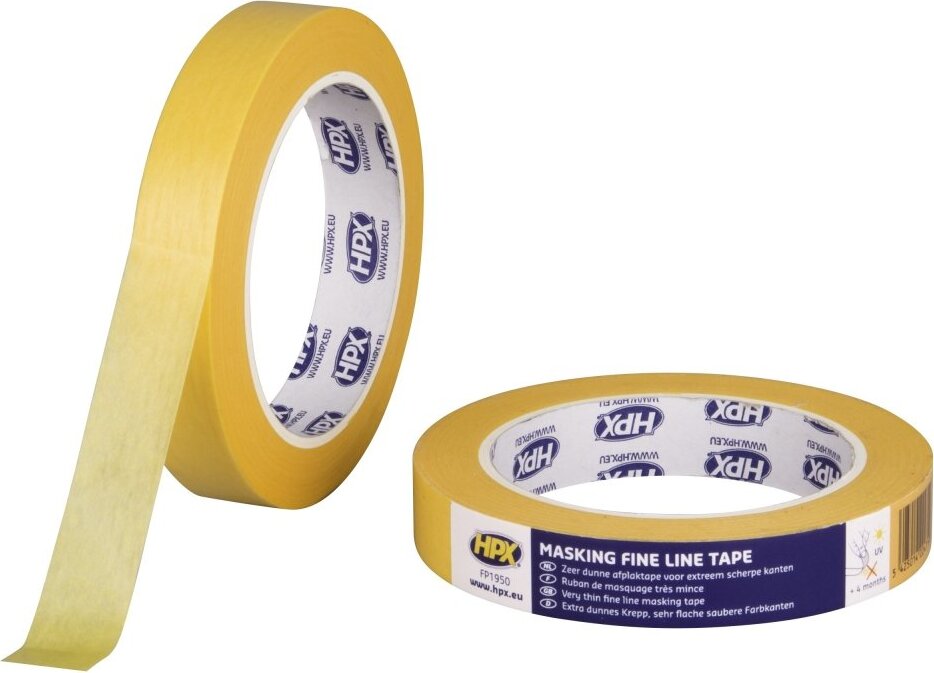 HPX Maskierung 4400 feine Linie - orange 18mm x 50m FP1950