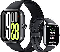 Akhan XIAOMI Redmi Watch 5 Smartwatch, Sport- und Fitnessüberwachung, 2,07 AMOLED, 24 Tage Akkulaufzeit, 150+ Sportmodi, Herzfrequenzüberwachung, Schlafüberwachung, 5ATM, GPS, Android & iOS, Black 174882949