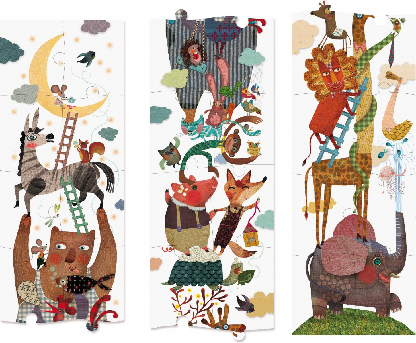 Riesiges Puzzle: Bis zum Mond, Londji