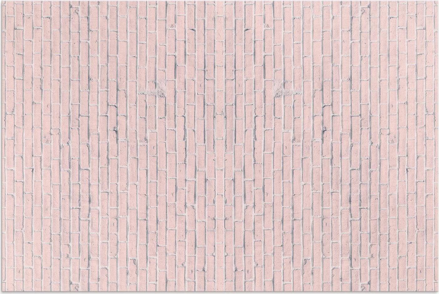 tulup Feine pastellfarbene Wandfliesen – Vinylteppich – 150x225 cm – Outdoor Teppich – Terrasse – Wetterfest – Modern 010260370060000057068