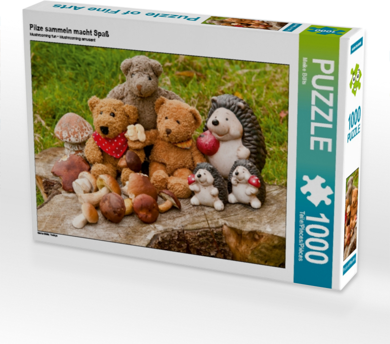 Calvendo Pilze sammeln macht Spaß 1000 Teile Puzzle quer 640x480mm, Bölts Meike; 7439495