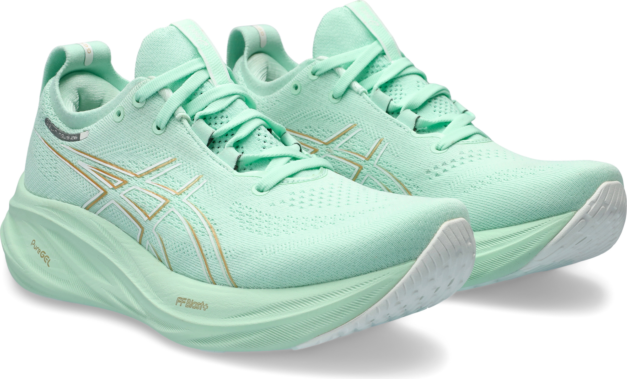 Asics Gel-Nimbus 26 Mint Tint/Pale Mint Mint Tint/Pale Mint 39.5 1012B601