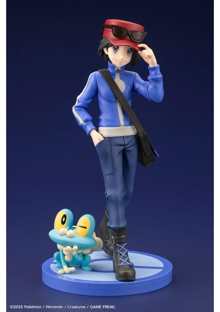 Kotobukiya Pokémon ARTFXJ Statue 1/8 Calem & Froxy 20 cm 071654