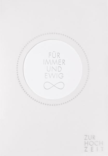 räder Transparente Hochzeitskarte "Hochzeit"