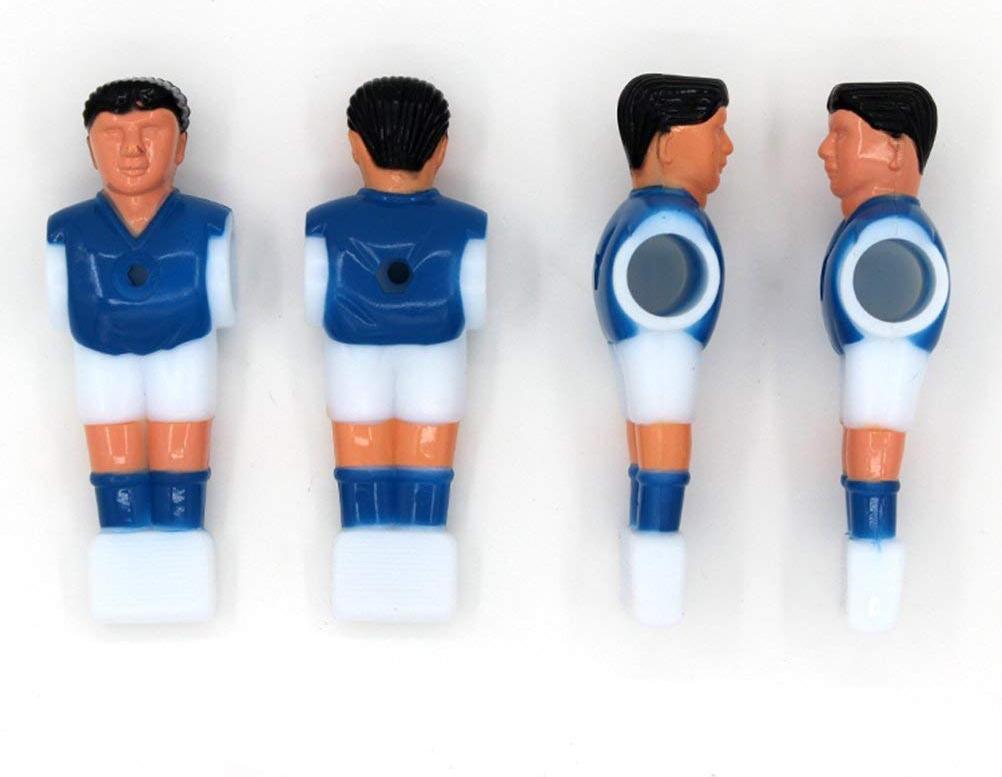 Gistuch 4 Stück Kunststoff-Tisch-Fußballspieler-Fußballspiele, Mini-Humanoid-Puppe