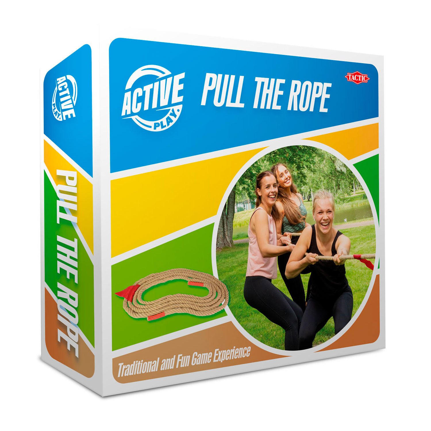TACTIC Tauziehen Outdoor-Spielzeug 6 Meter lang für Kinder und Erwachsene 1410657