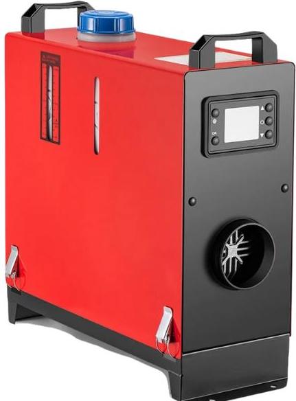 Dieselový ohrievač vzduchu, diaľkové ovládanie, tichá prevádzka, 5KW all in one, 5KW all in one