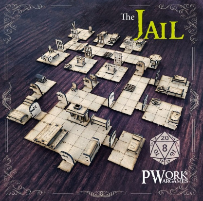 PWork Wargames P&P - Terrain - The Jail