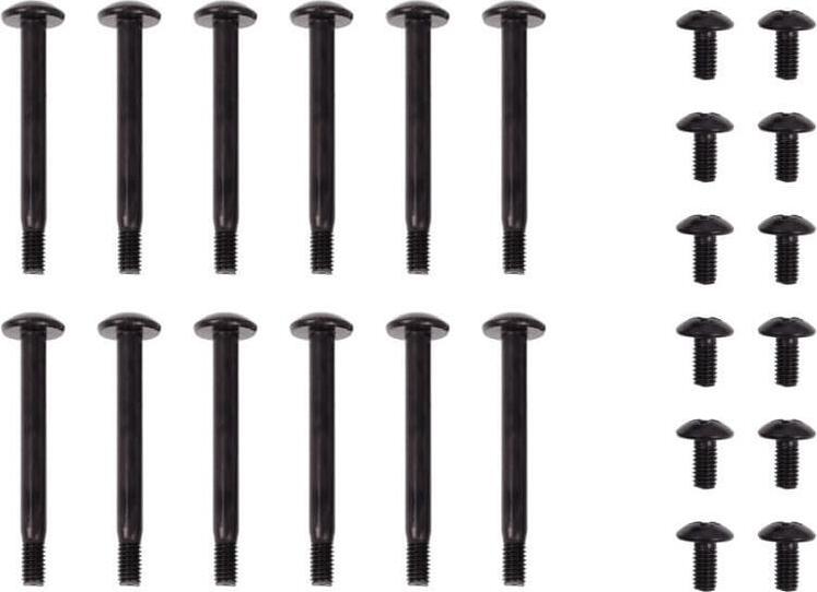 Alphacool 24848, Montážna sada, Čierna, 24 kusov