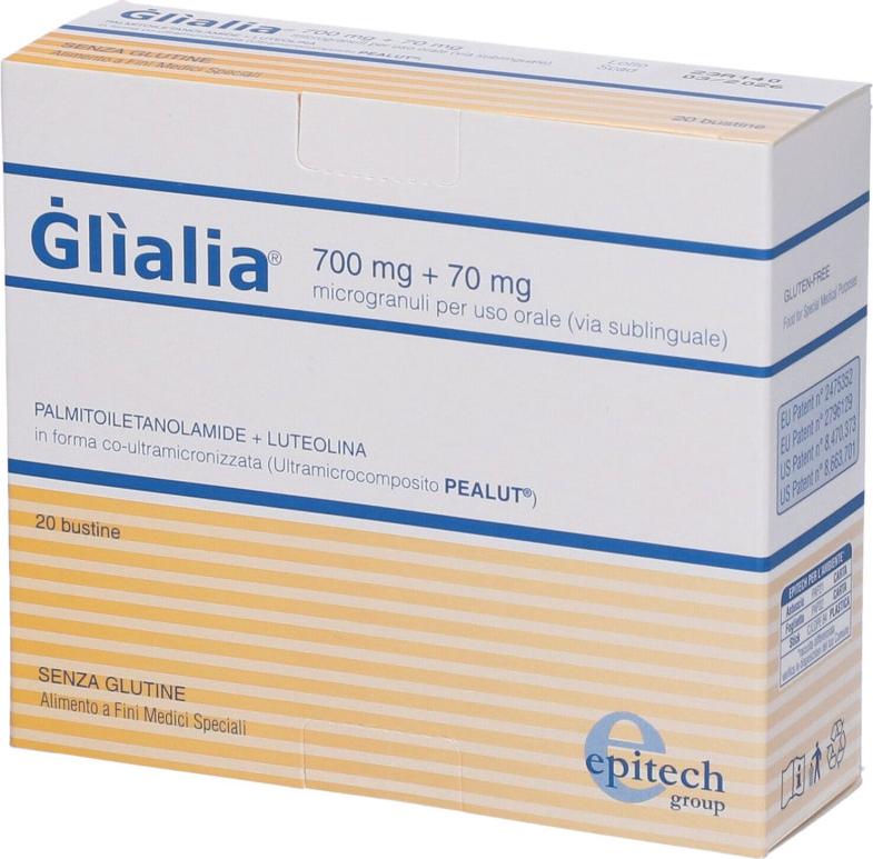 Epitech GLIALIA 700MG+70MG für neuroprotektive Unterstützung 20 Beutel