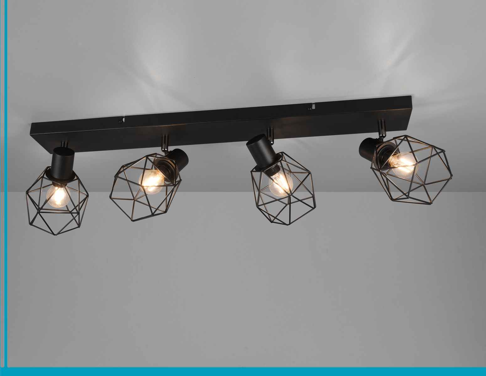 Meine Wunschleuchte Industrielampen Deckenstrahler Gitterlampen Deckenleuchte Industrial Flurlampen SP1CAGEDL4