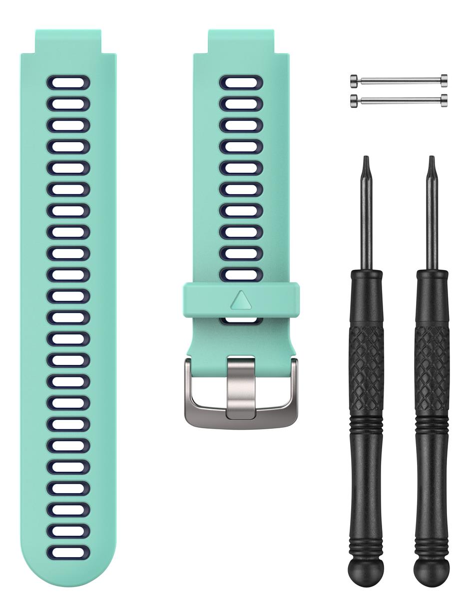 Garmin 010-11251-0L, Skupina, Smartwatch, Čierna, Tyrkysová, Garmin, Forerunner 735XT, Strieborná