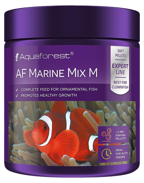 Aquaforest Marine Mix M Granuliertes Fischfutter mit hohem Proteingehalt 120g
