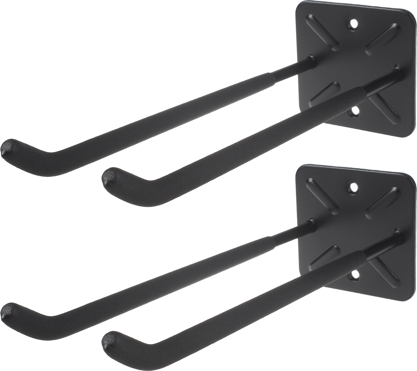 set di 2 staffe da parete Maclean per attrezzi ruote scale