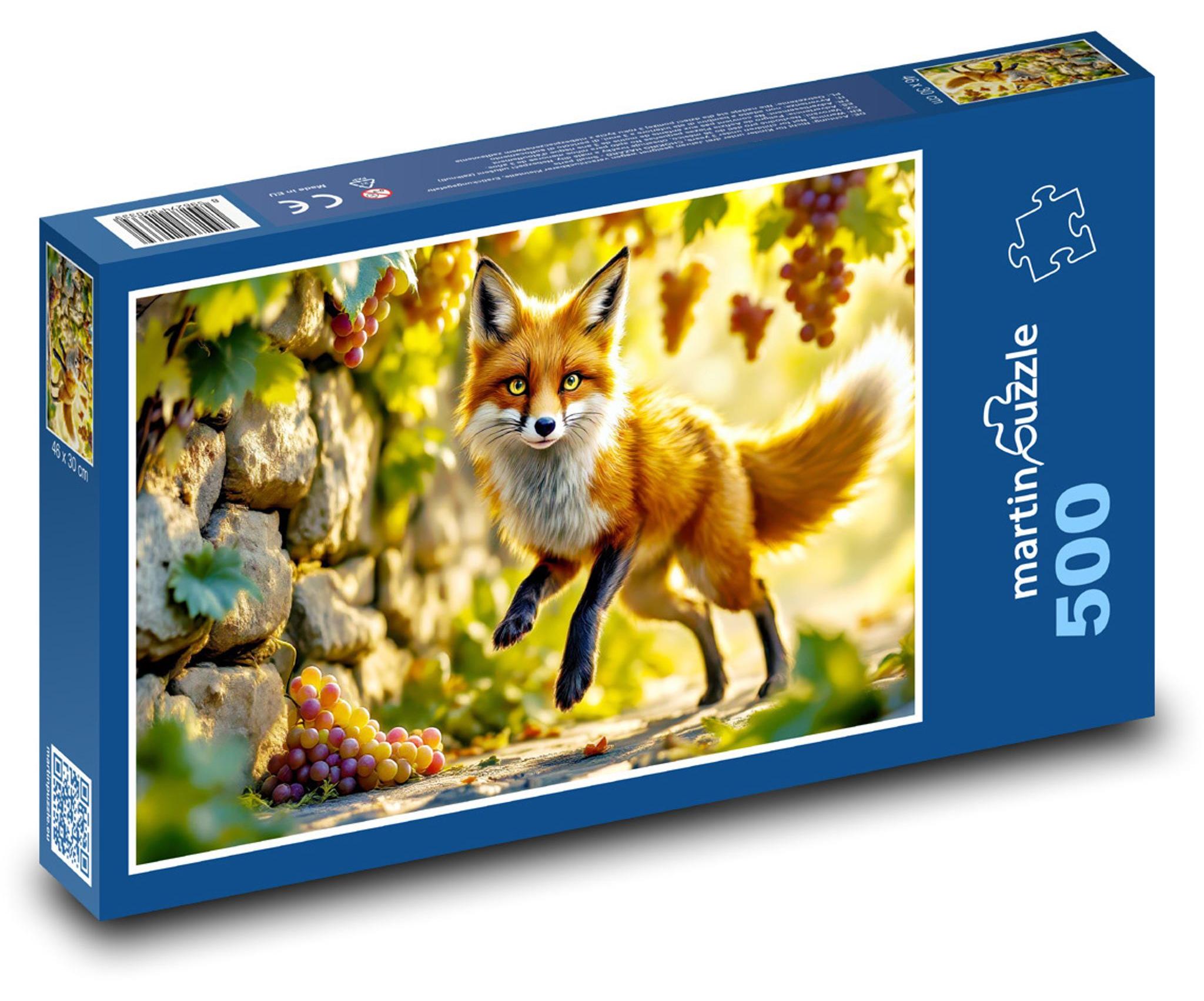 MCprint martinpuzzle - Puzzle 500 Teile - Fox
