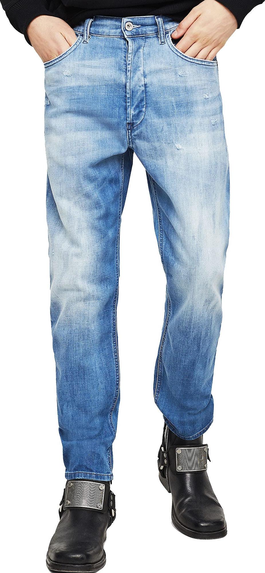 Diesel Eetar 084AS Herren Jeans Hose Karottenjeans