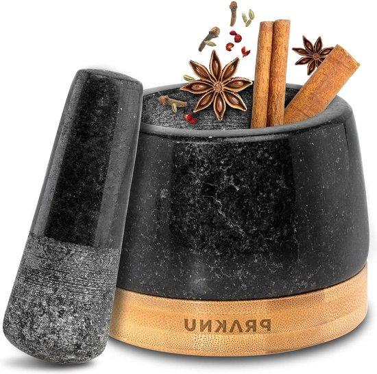 OEM Kleine Granitmühle – Feines Mahlergebnis – Untersetzer aus nachhaltigemHolz – Leicht zu reinigen 2026