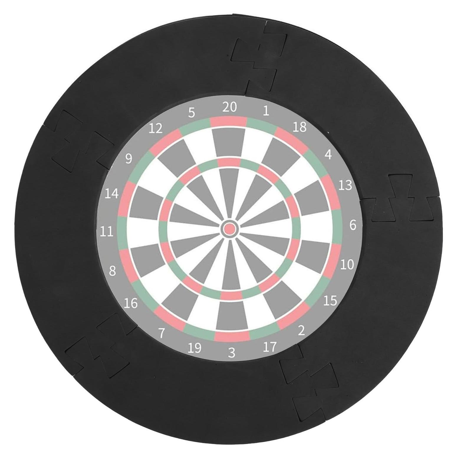 Merkloos Dartscheibe-Wandschutz – Universeller Dartscheiben-Rahmen – Zubehör für Dartscheiben – Schutz für den Hausgebrauch – Stoßfest – Einfache Montage – Dartscheiben-Schutz