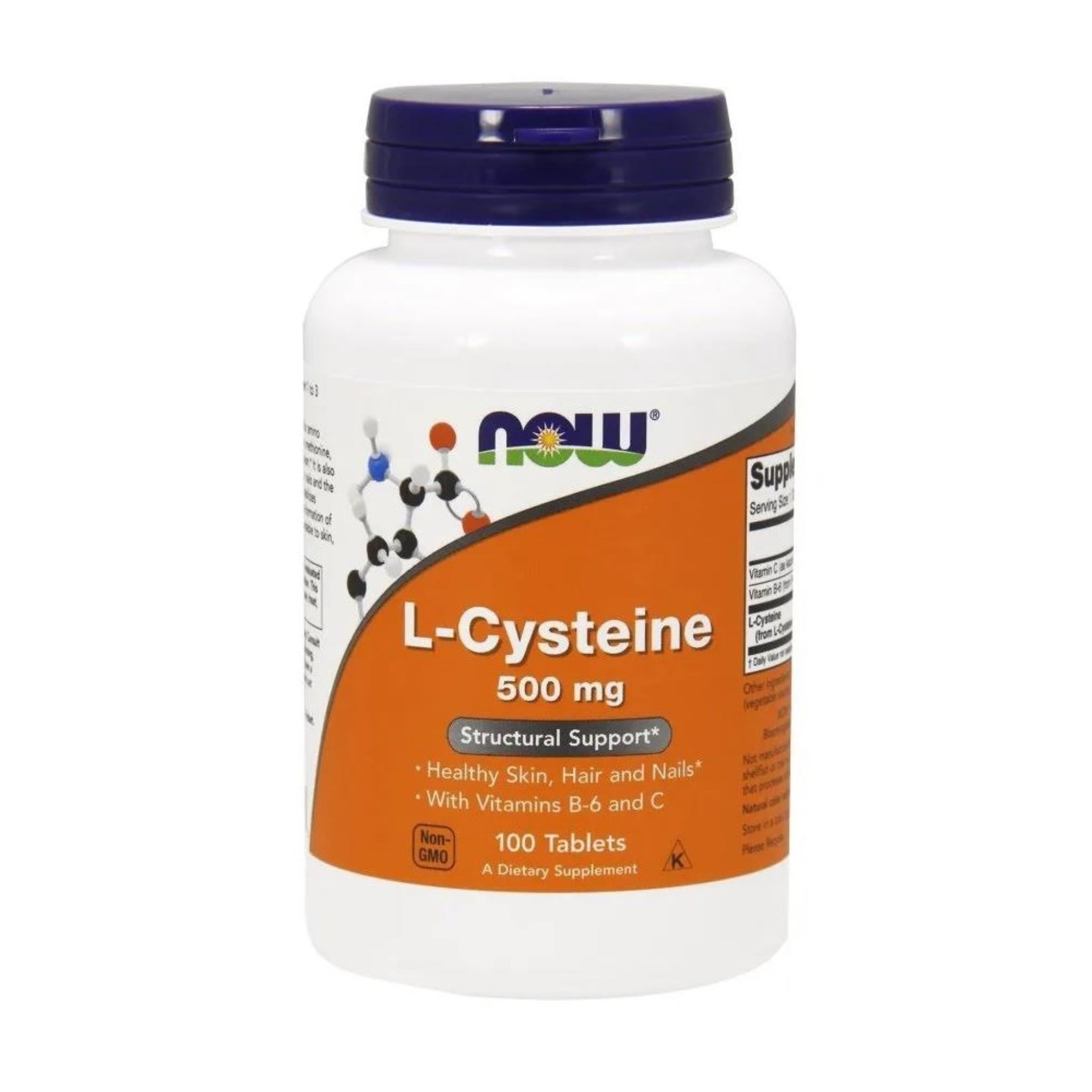Now Foods L-Cysteine 500mg (100 tabs) Unflavoured - Aminosäuren - Aminosäure-Mix 0077