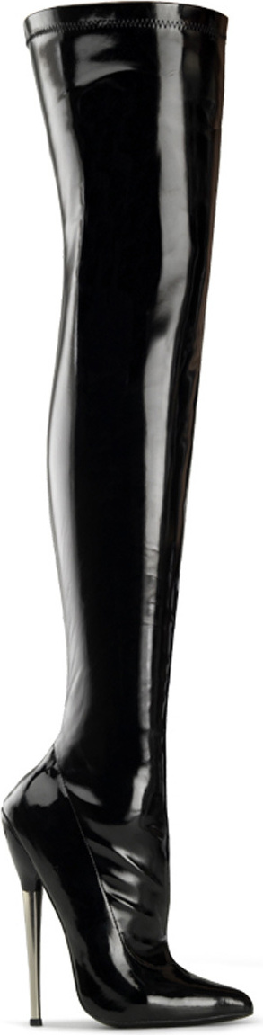 Dámske čižmy DAGGER-3000 by Devious, Black EU 39, US 9