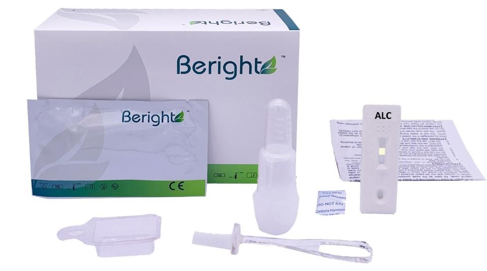 Beright Alkohol – Schnelltest für zu Hause (Speichelprobe) – 1 Stück