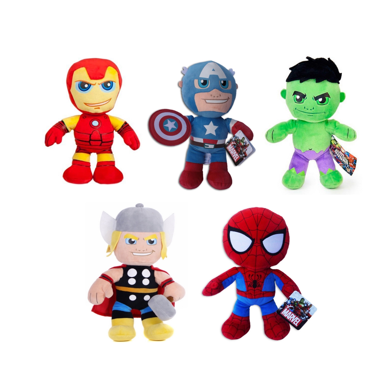 Marvel Avengers Plüschtier Stofftier Spielzeug Kinder Groot Iron Man Stofffigur 